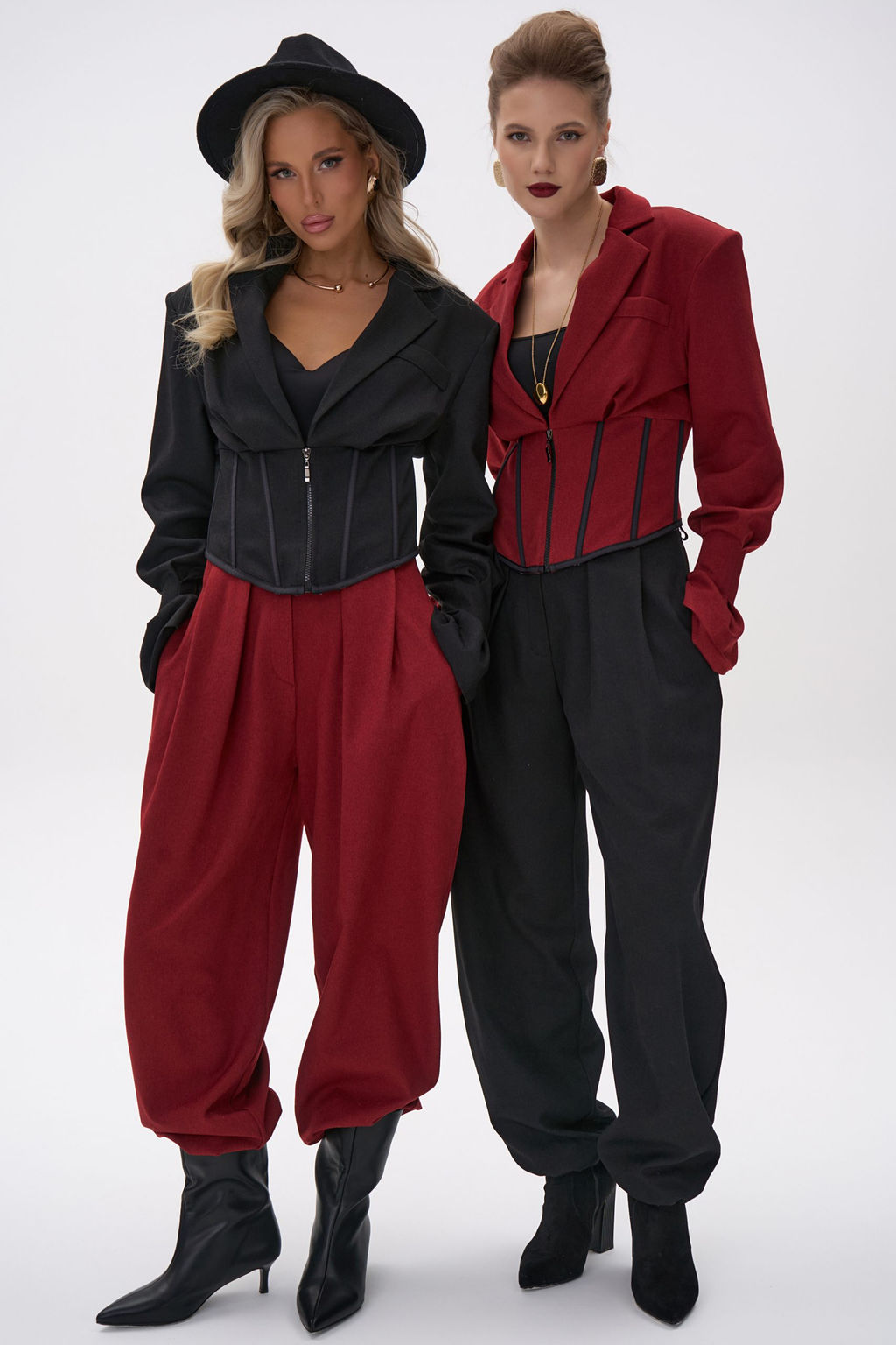 Пиджак  корсет Джуди (чёрный) - Эльза фото 16