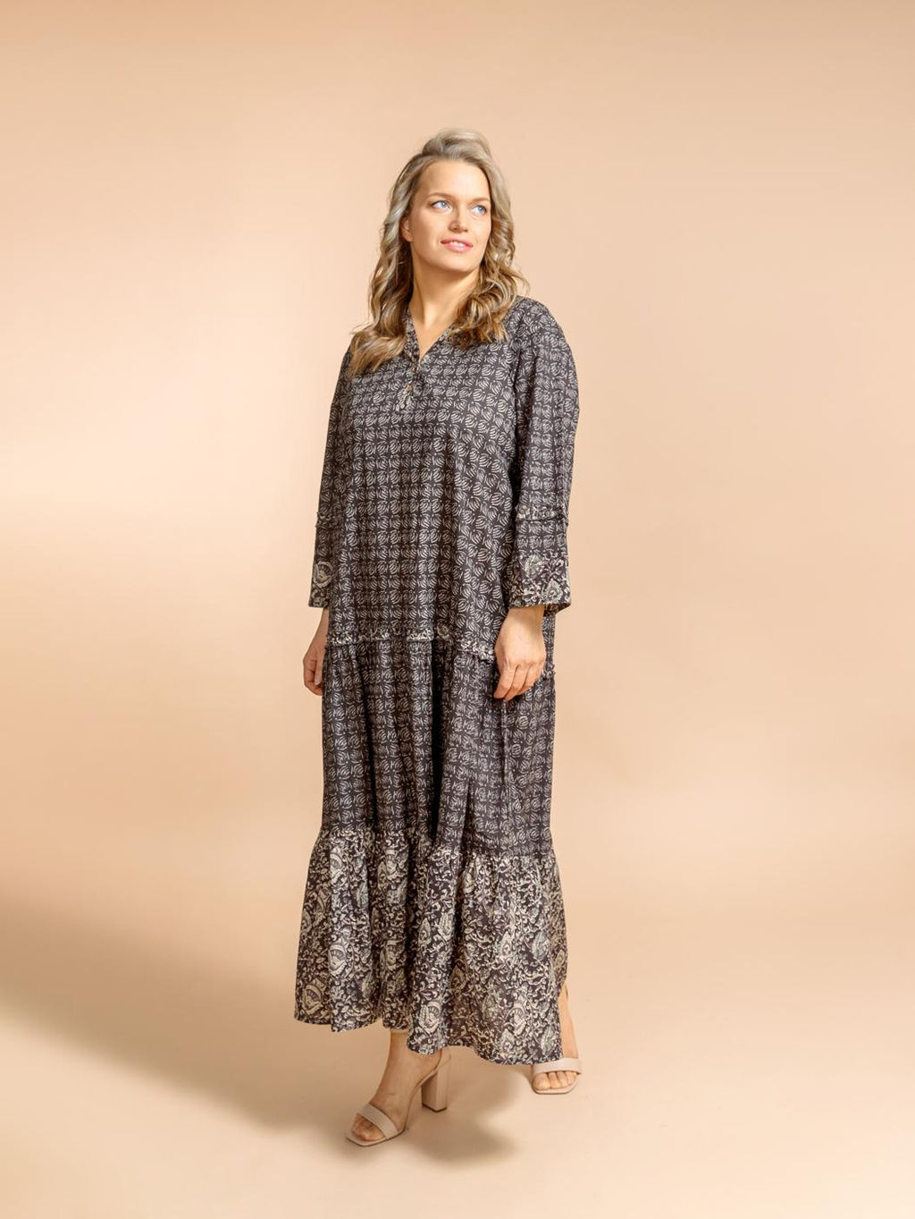 Платье (хлопок) №25-585-2 - Ганг фото 5