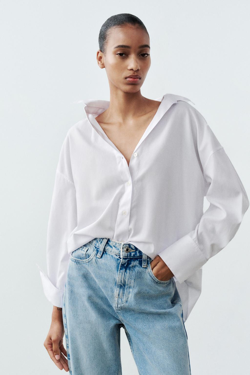 JEANS Z1975 HIGH-WAIST STRAIGHT - Zara фото 10