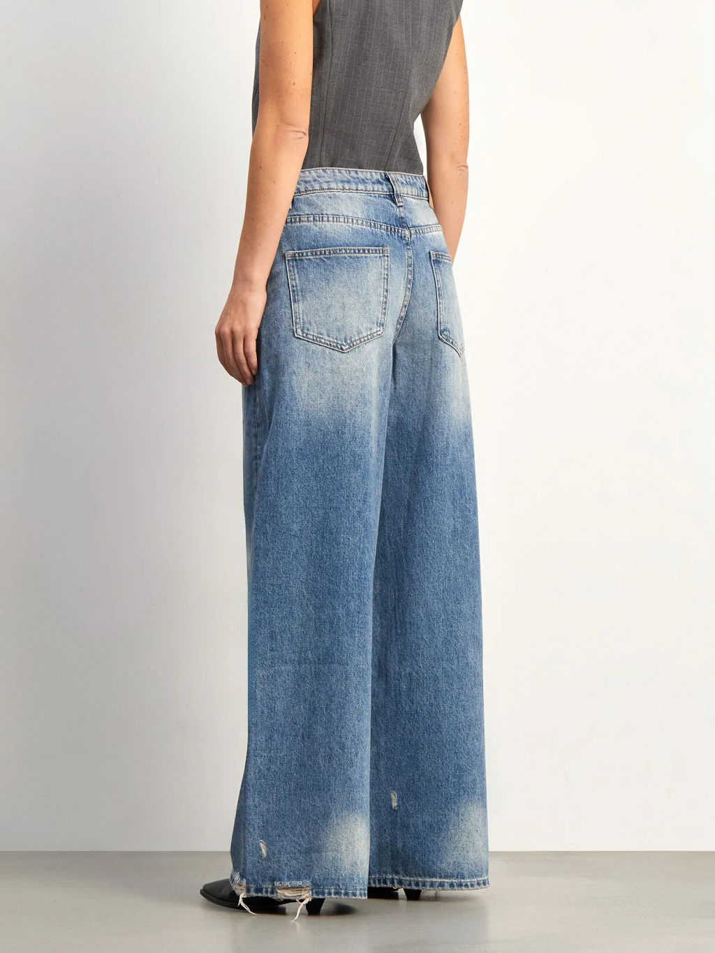 ДЕМКА / Джинсы Loose Fit 378 - Emka фото 5