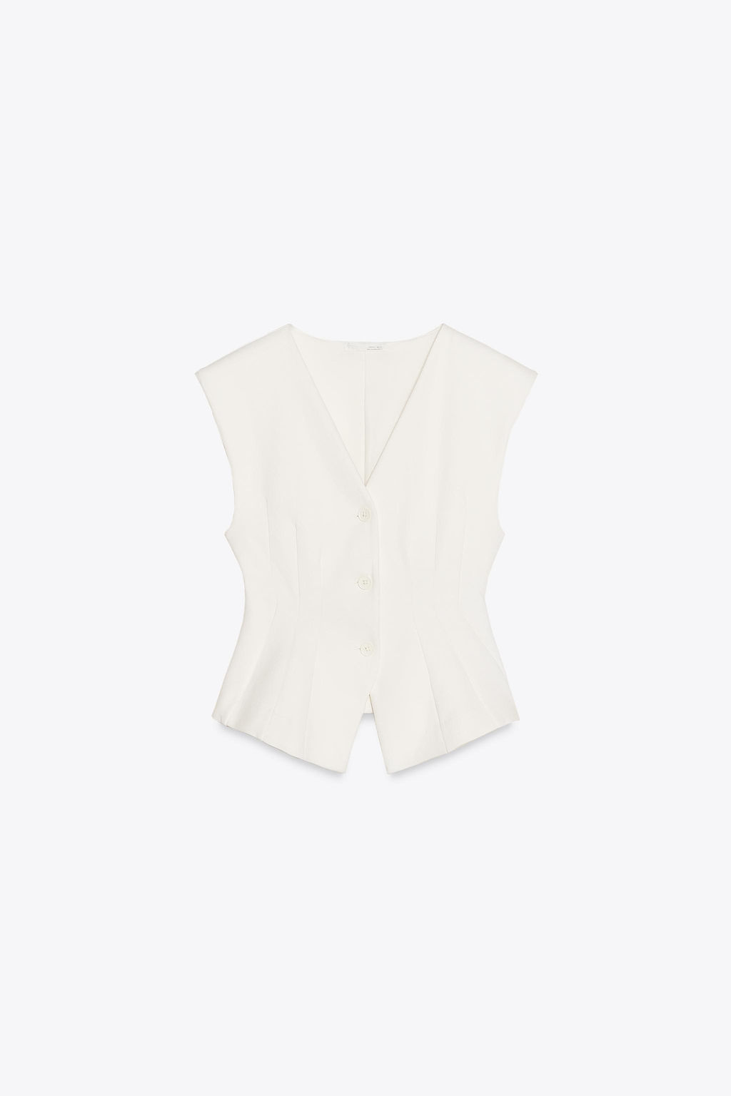 INTERLOCK SLEEVELESS TOP - Zara фото 37