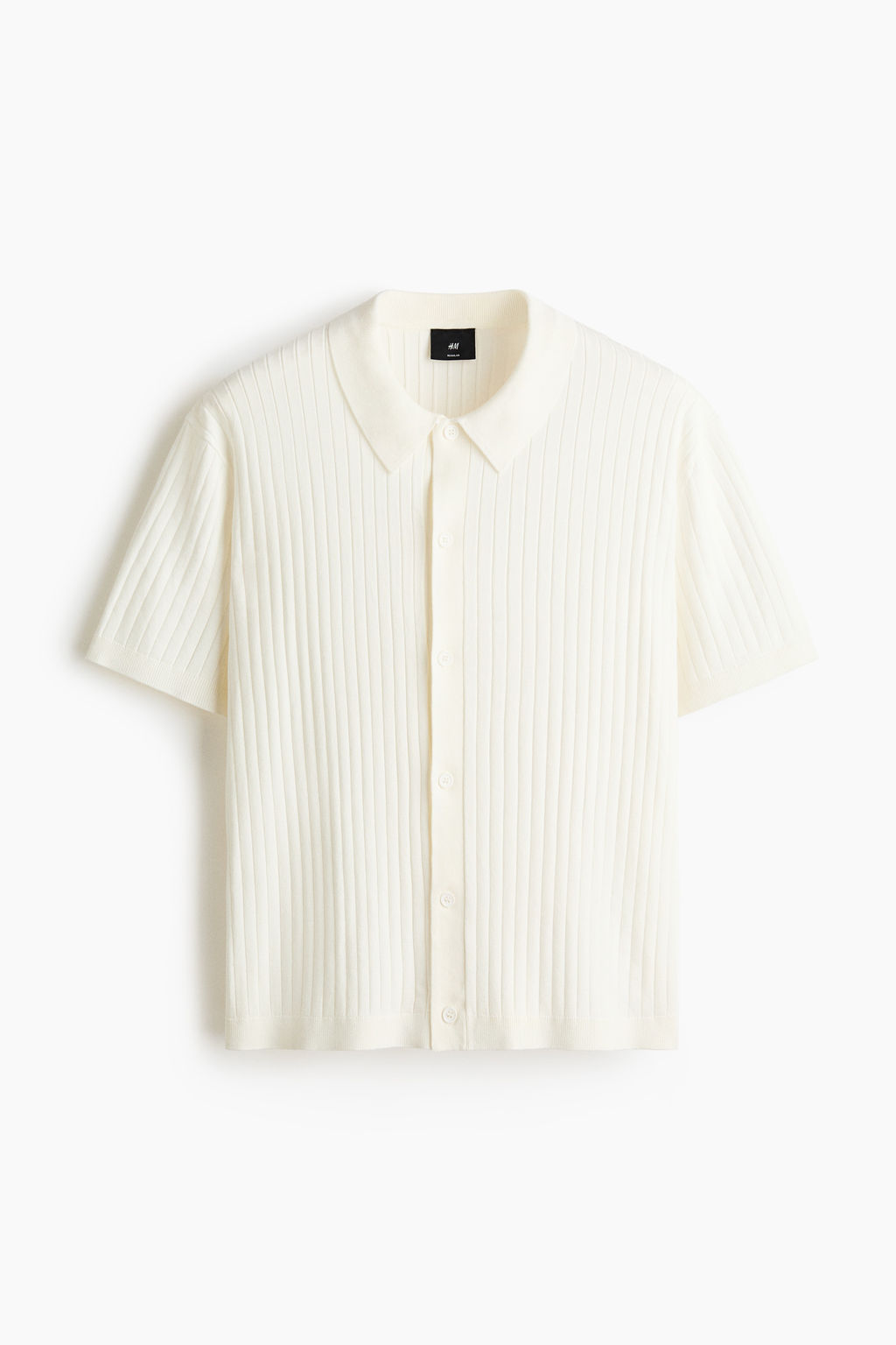 Camisa en punto de canal? Regular Fit - H&m фото 2