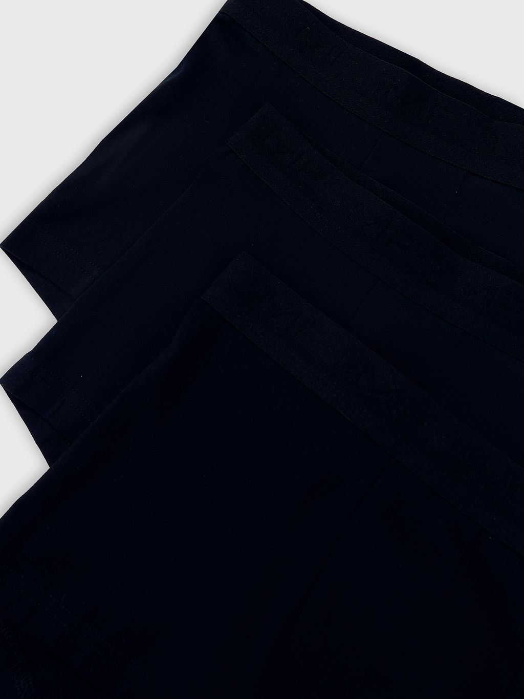 Трусы мужские боксеры мультипак (3 шт.) в черном цвете черный +черный +черный 411124-3 - Mark formelle фото 7