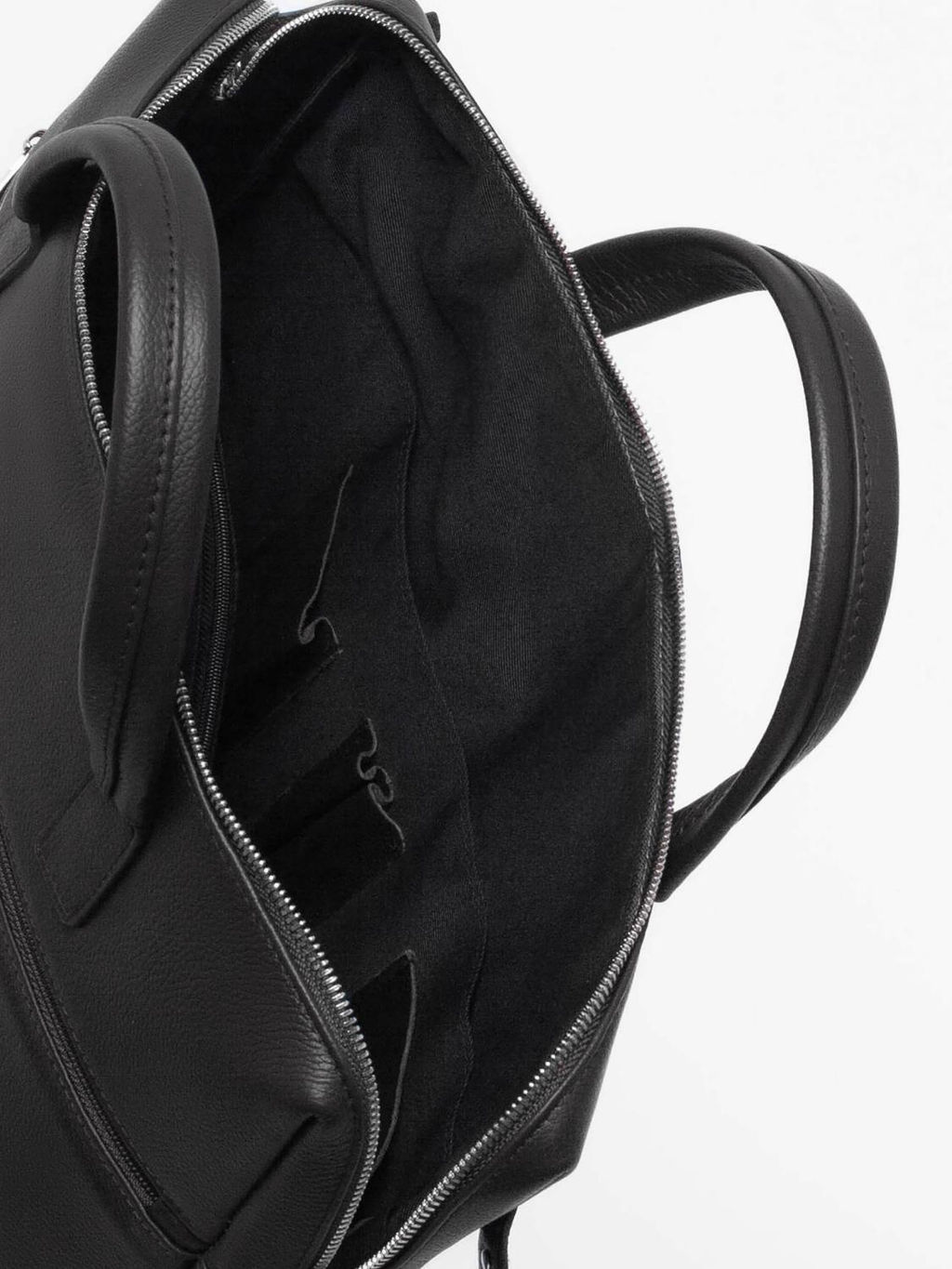 Мужская кожаная сумка Richet 1985LN 831 Черный