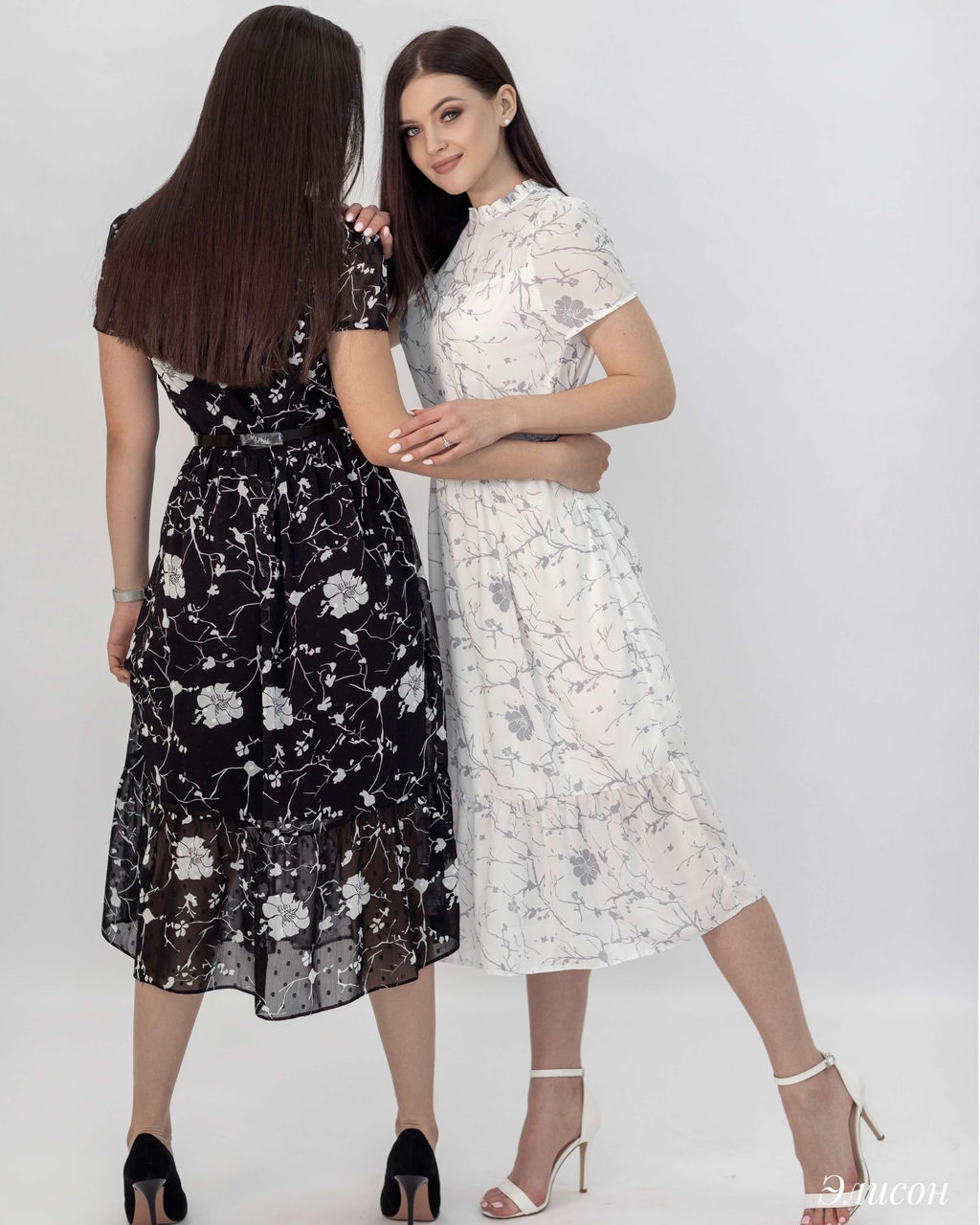 Платье Элисон (белый) - Nadi bordo фото 9