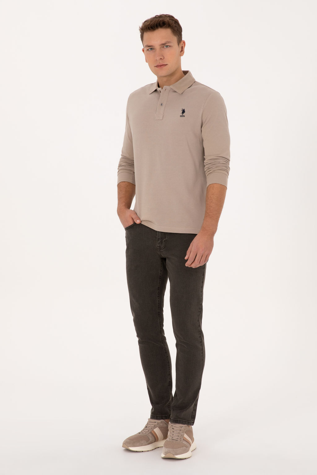 Erkek Kahverengi Jean Pantolon - U.s. polo assn фото 9