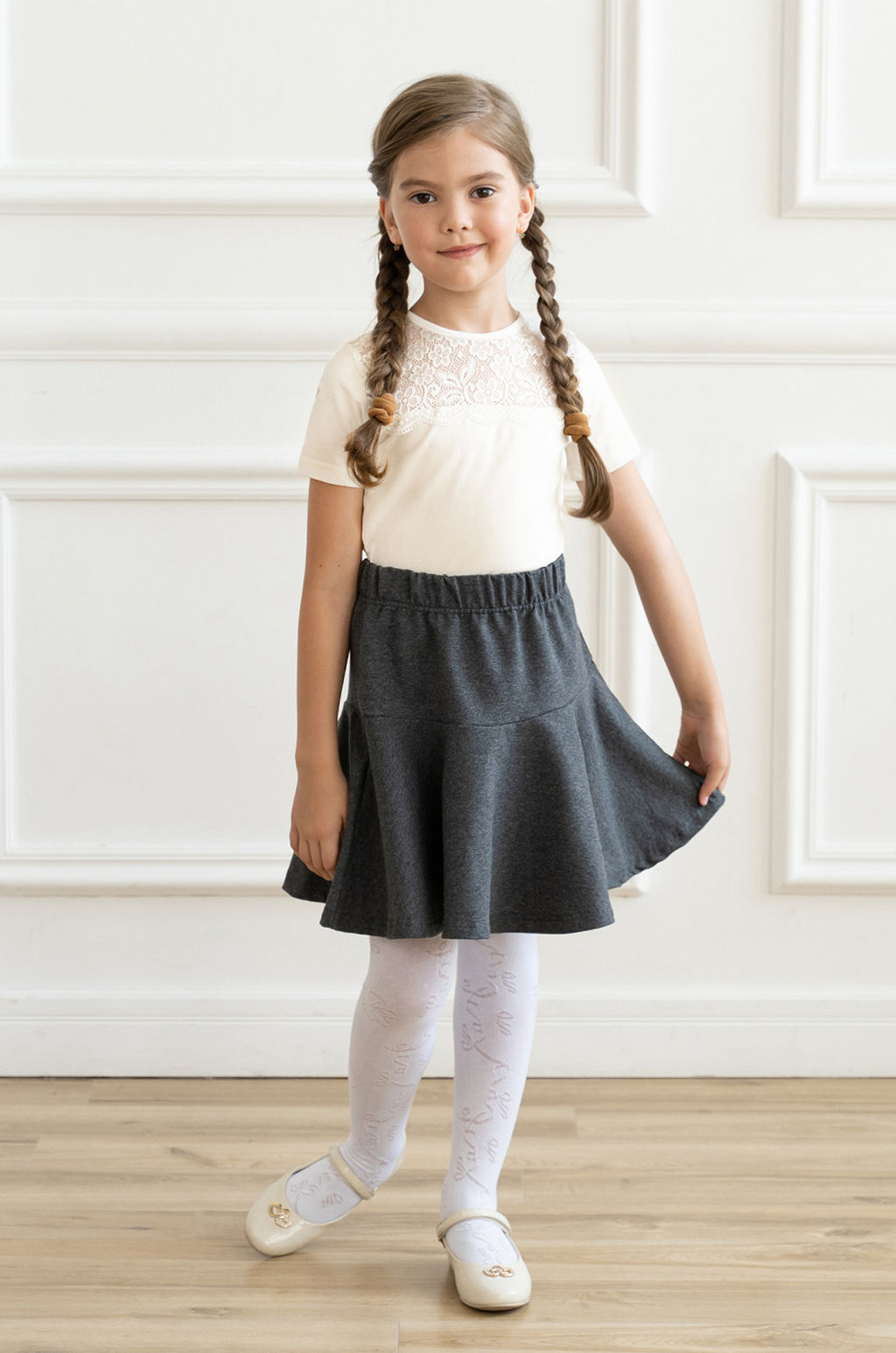 Джемпер детский молочный Д-252 (122-128, 64)