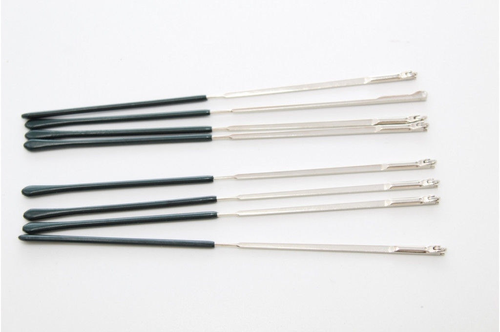 Заушник металл К-14 СЕРЕБРО (20 шт.)