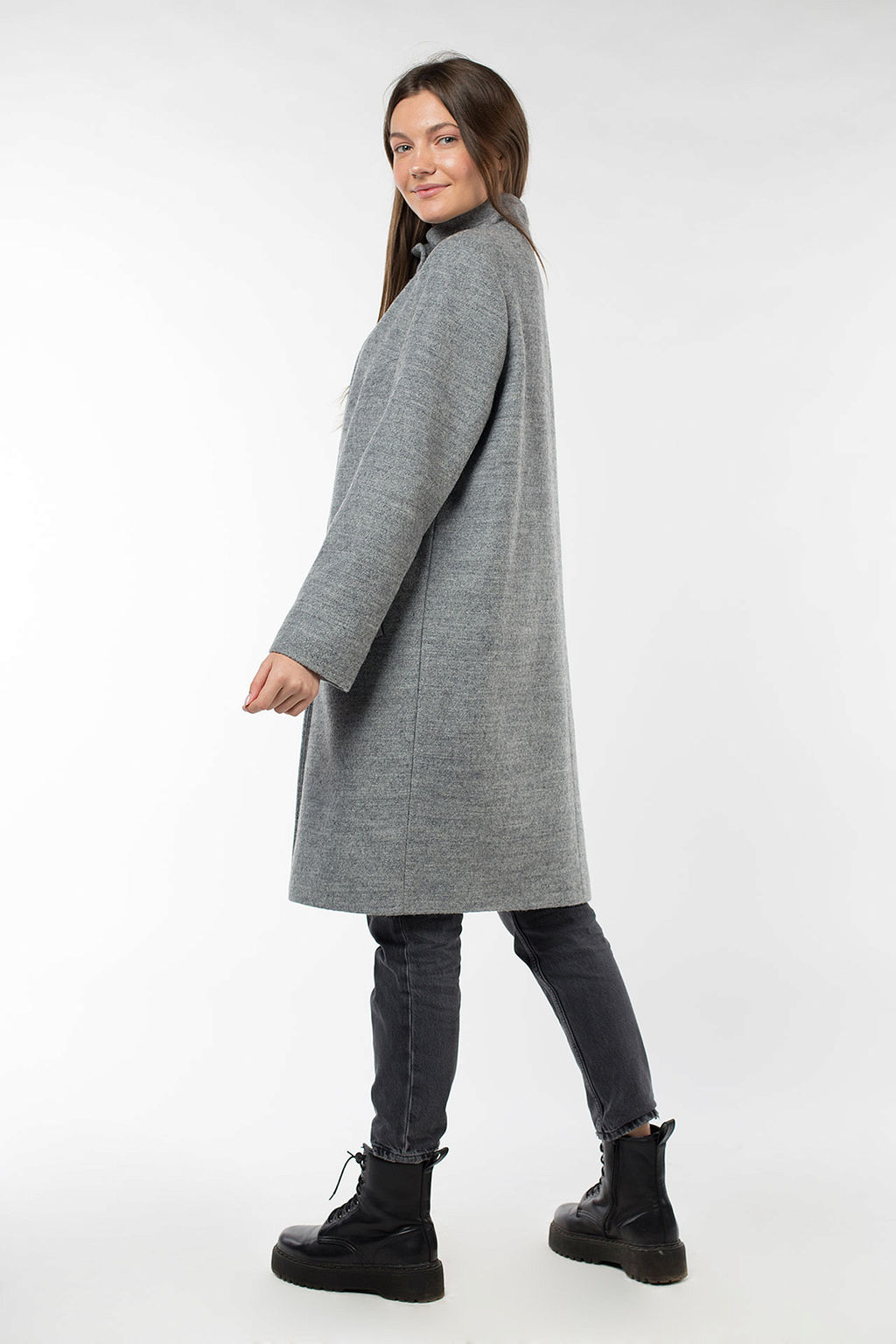 Пальто женское демисезонное - El podio фото 4