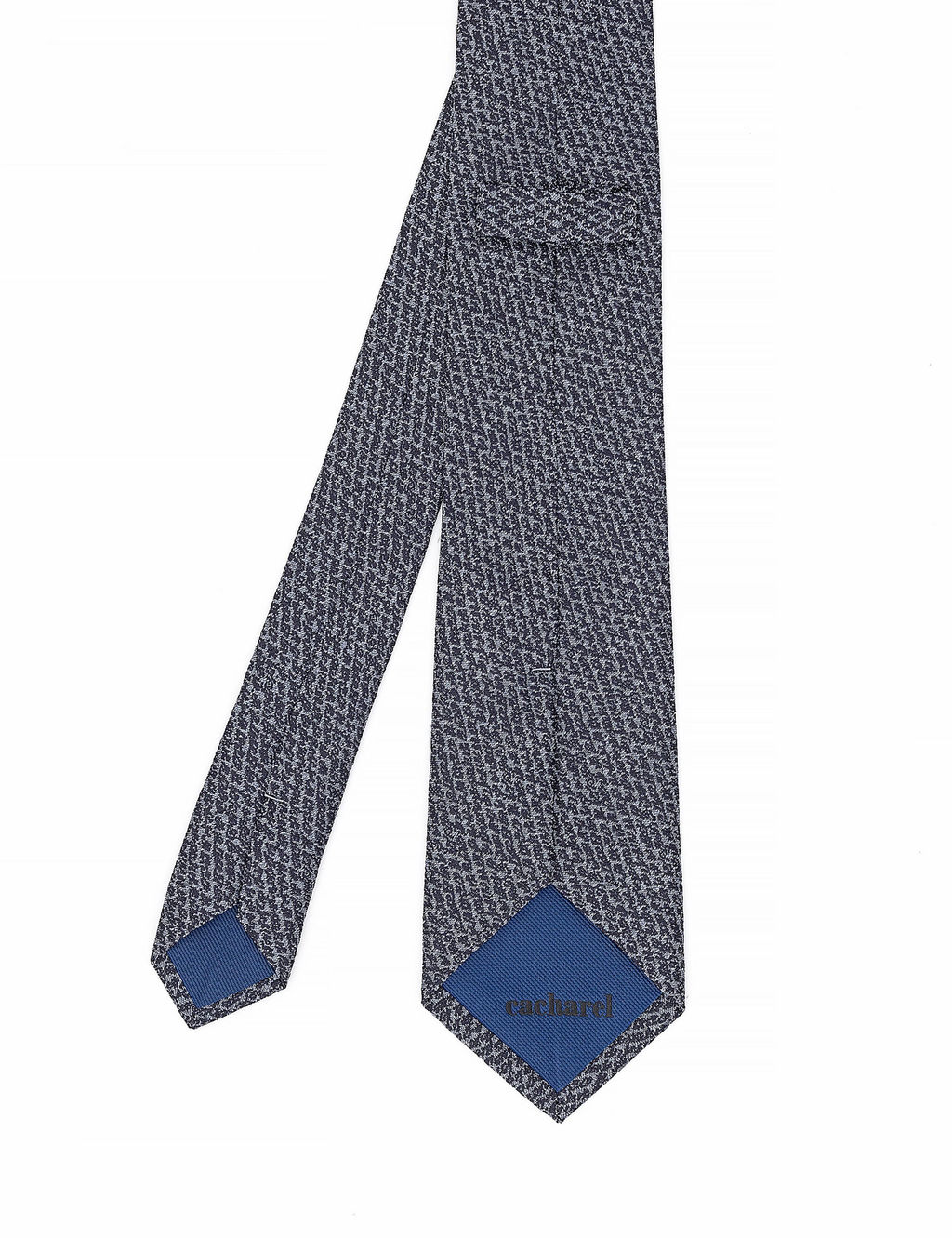 Черный шелковый галстук - Cacharel фото 5