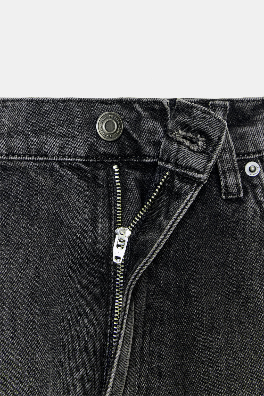 ZW COLLECTION LOW-RISE LOOSE BAGGY LEG JEANS - Zara фото 4