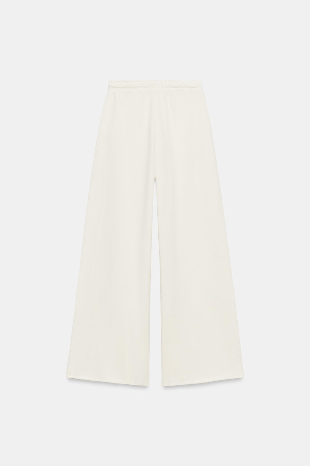 PANTAL?N ANCHO FELPA / Crudo - Zara фото 6