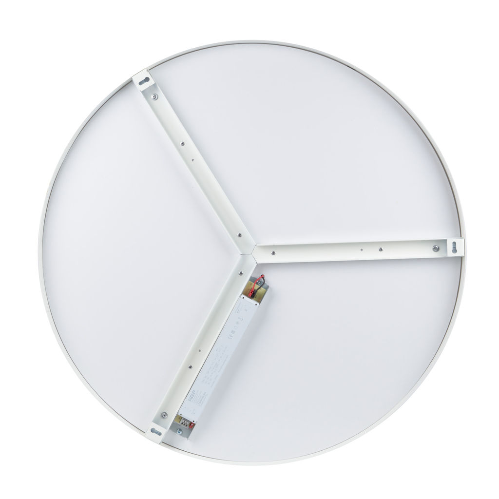 ULO-K40A 90W/4000К/R80 IP40 WHITE Светильник светодиодный накладной. Белый свет (4000K). Диаметр 800мм. Корпус белый. ТМ Uniel