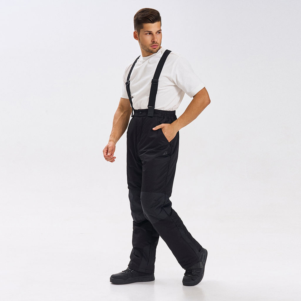 Полукомбинезон мужской зима М-302/1 Чёрный - Rodos фото 11