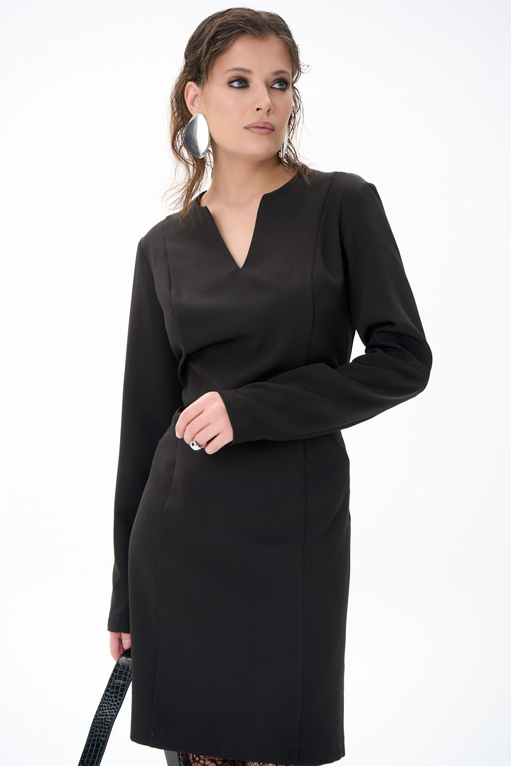 Платье Аврил (черный) - Эльза фото 2