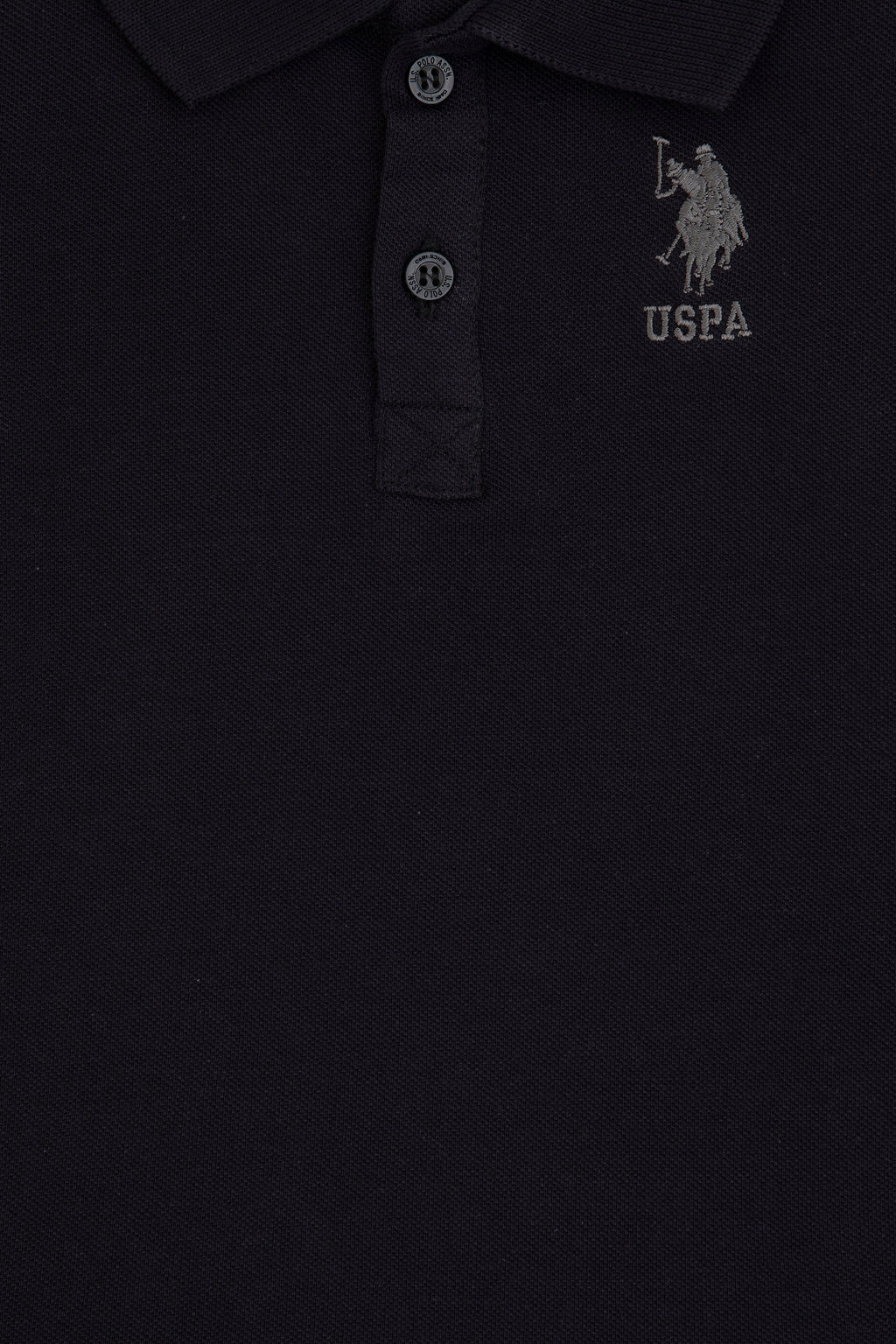 Erkek _ocuk Siyah Polo Yaka Basic Sweatshirt - U.s. polo assn фото 6
