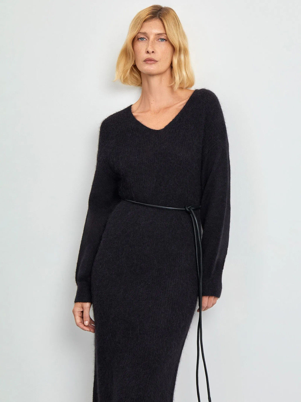 Платье из шерсти альпаки - Emka фото 3