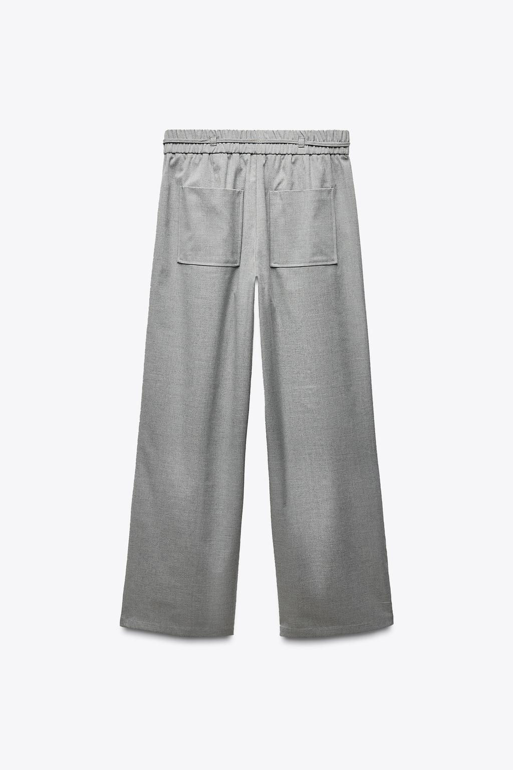 WIDE-LEG TROUSERS WITH ELASTIC WAISTBAND