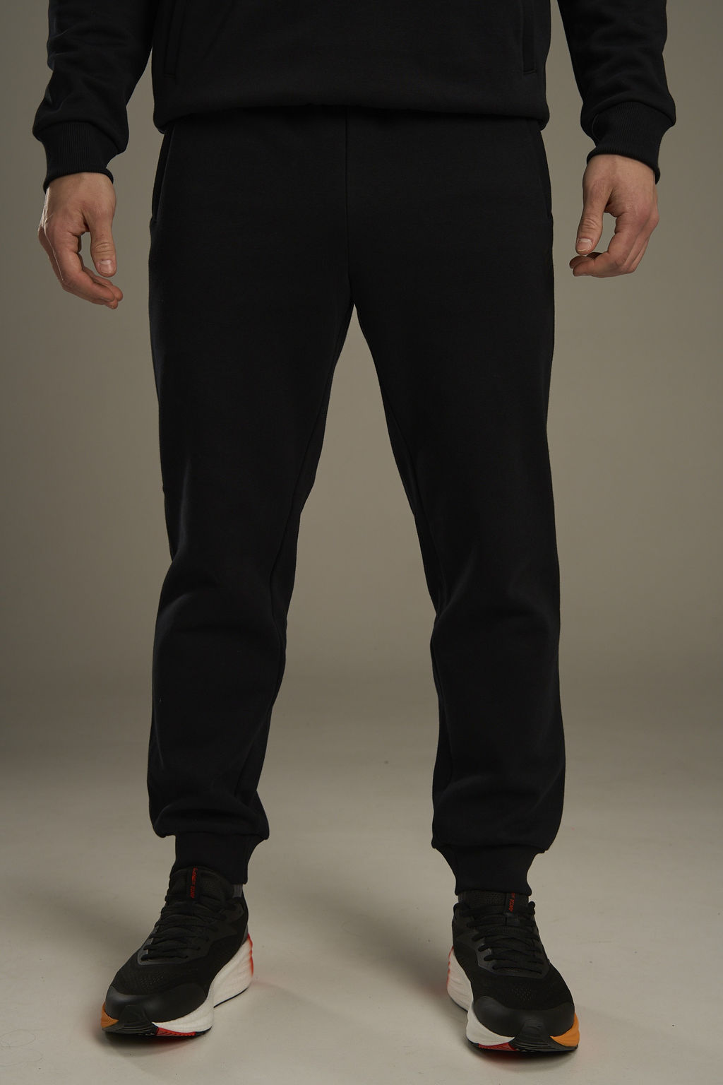 Брюки трикотажные утепленные Черный