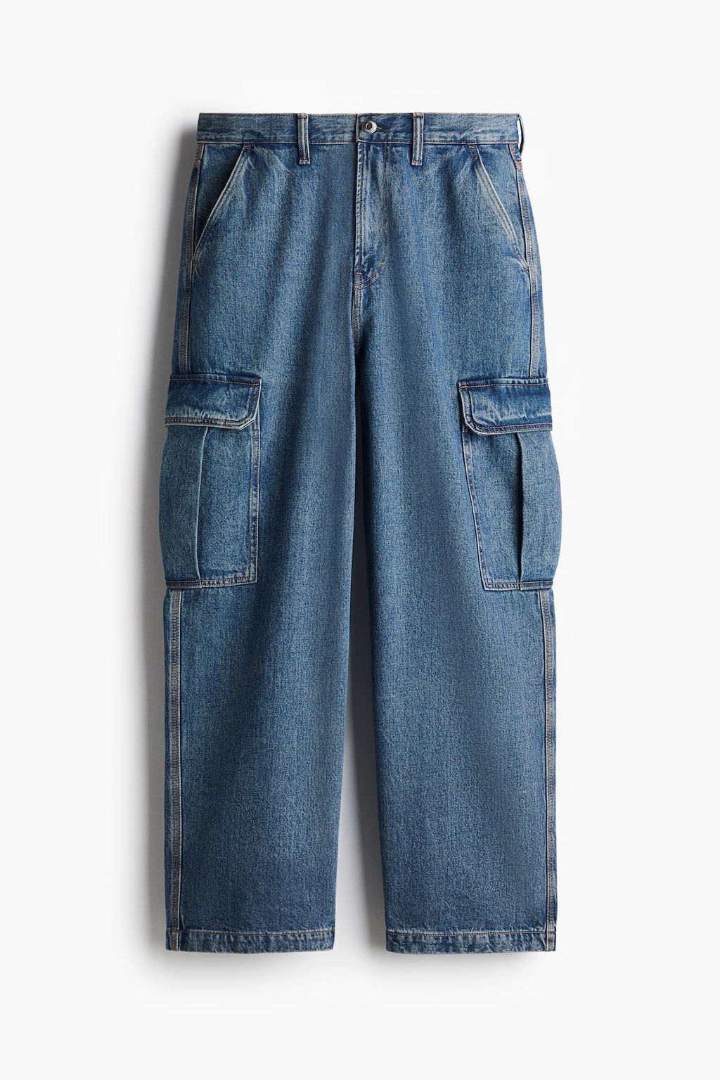 Baggy Cargo Jeans - H&m фото 6