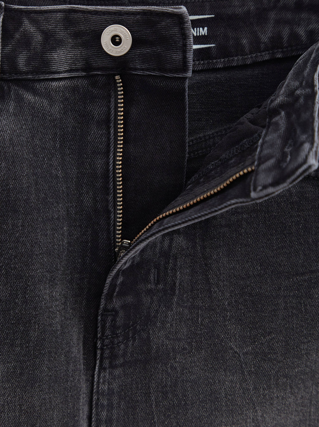 CONTE CON-686 Юбка джинсовая женская washed black