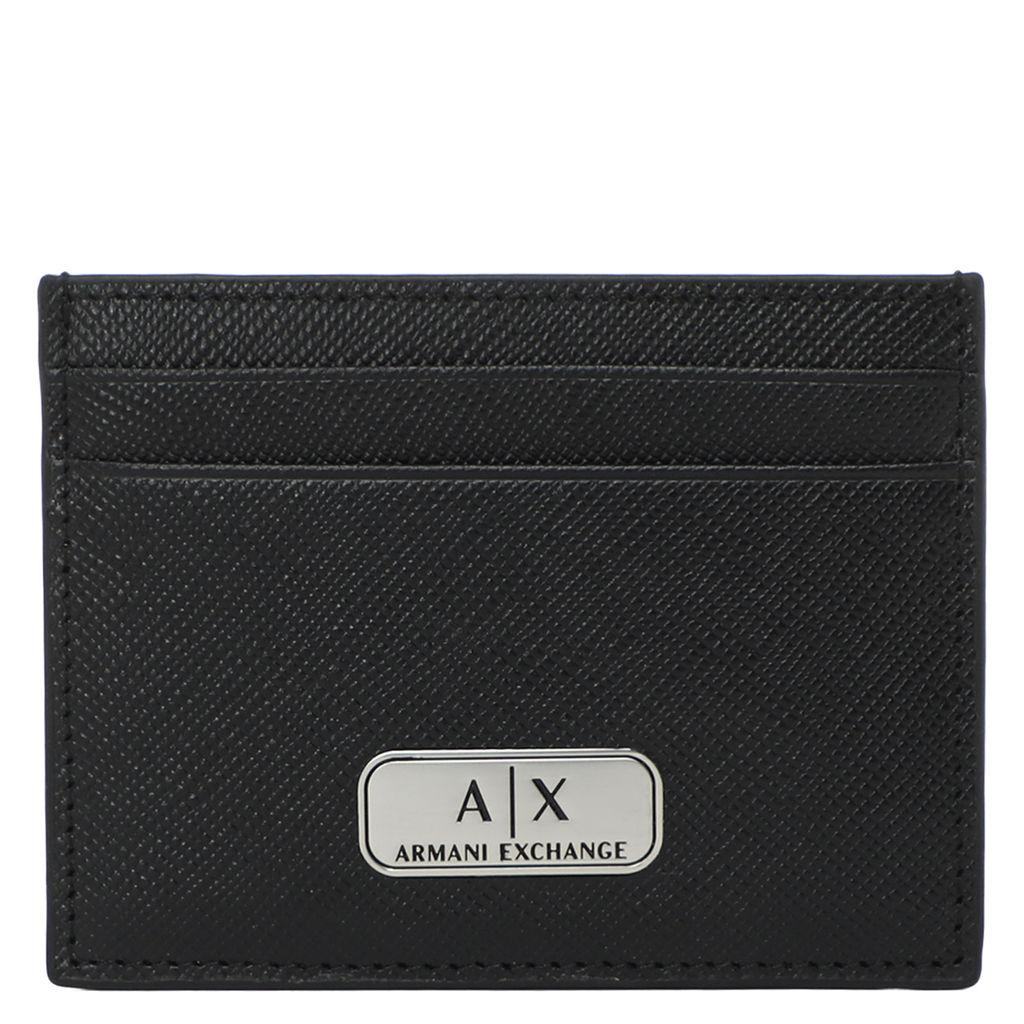 Мужской картхолдер ARMANI EXCHANGE SAFFIANO Артикул 3398747, черный