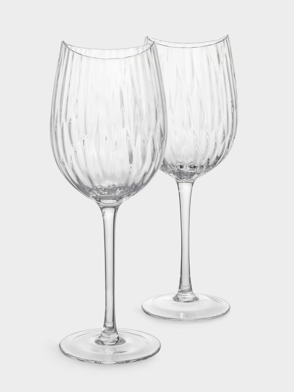 Бокал для белого вина, 400 мл, 2 шт, кристальное стекло, Violin - Anna lafarg фото 2