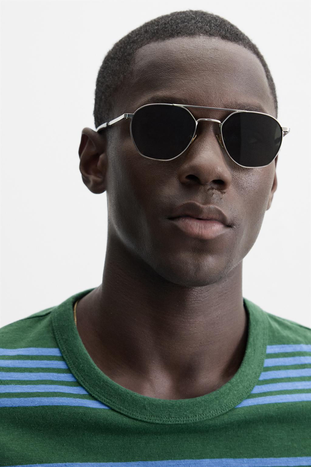 STRIPED JACQUARD T-SHIRT - Zara фото 5