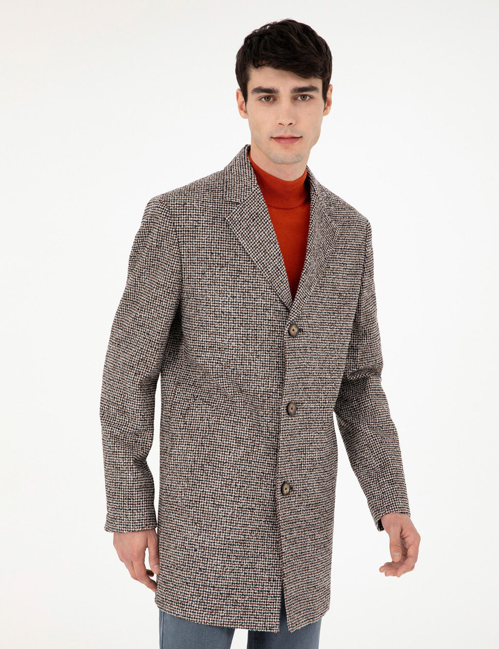 Kahverengi Slim Fit Ka_e Kaban