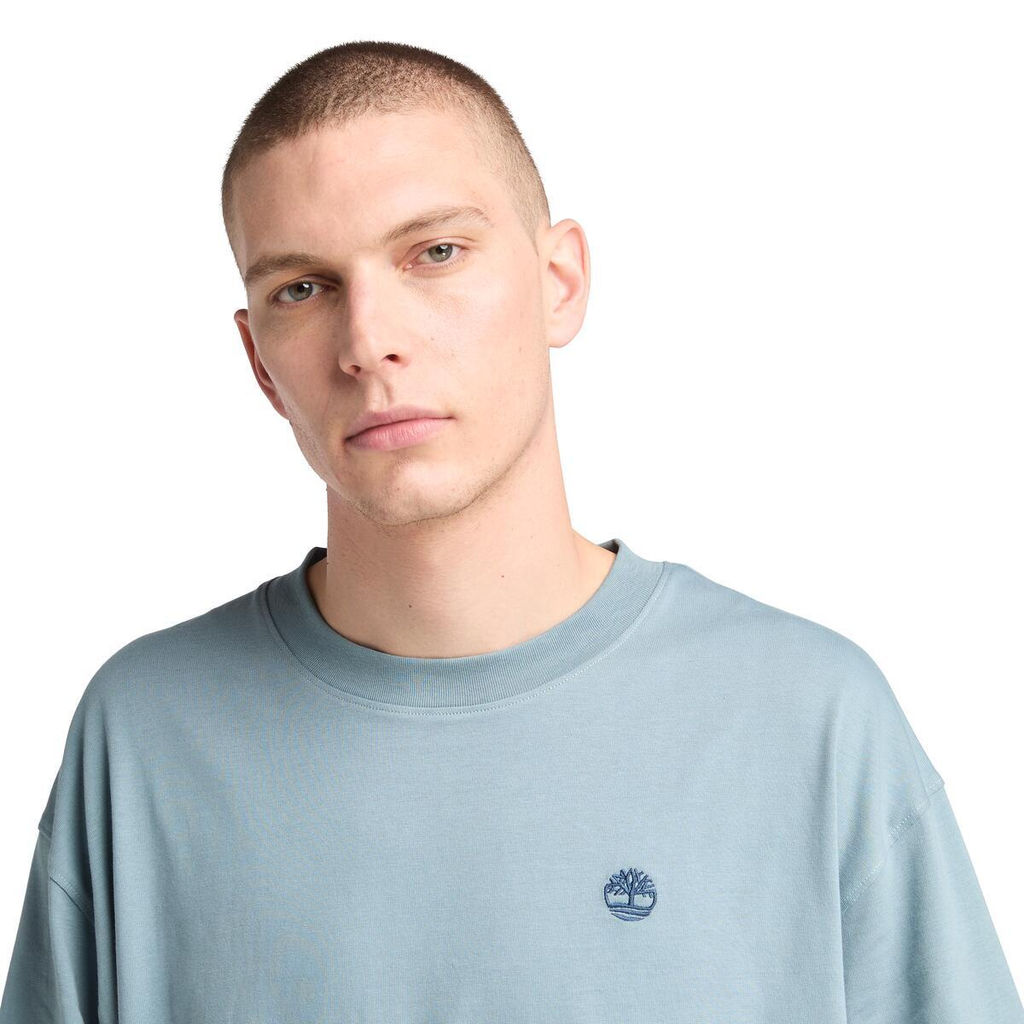 Timberland / Футболка T-Shirt Dunstan River Jersey Crew Neck Box Fit  фото 4