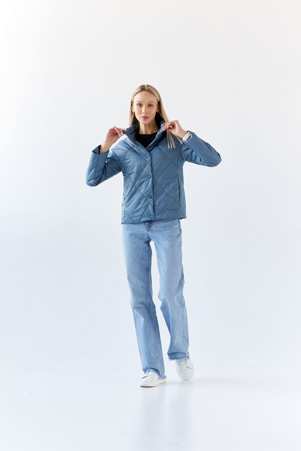 Куртка женская демисезонная 25300 (графит) - Kankan фото 7