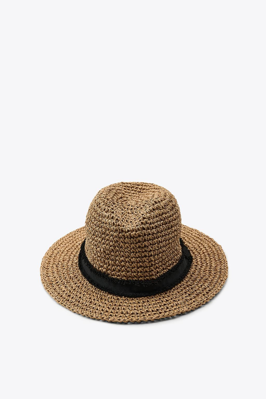 HAT WITH CONTRAST BAND - Zara фото 5
