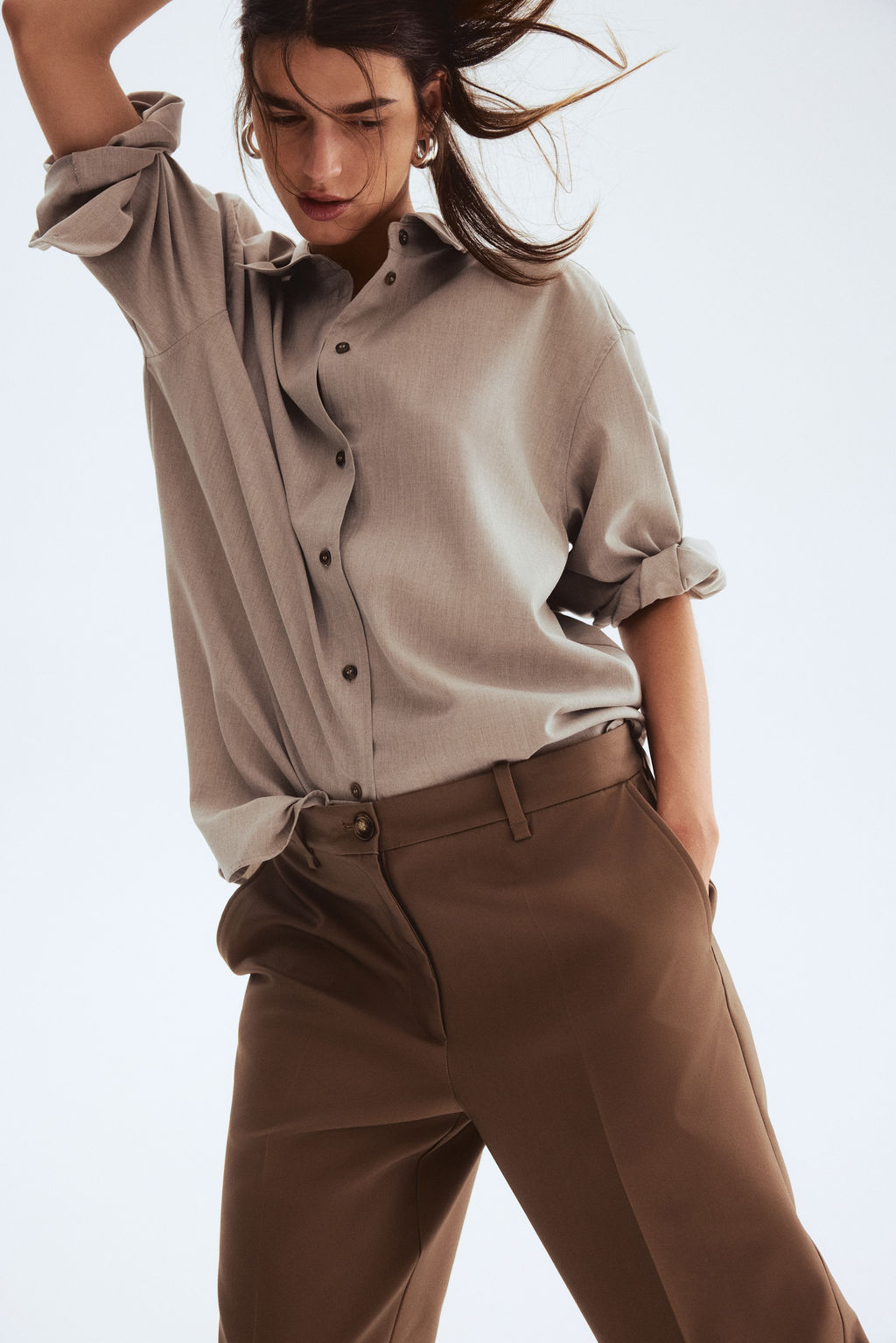 Pantal?n bootcut - H&m фото 9