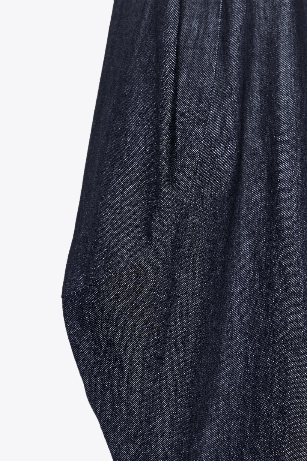 ZW COLLECTION VOLUME DENIM TROUSERS - Zara фото 9