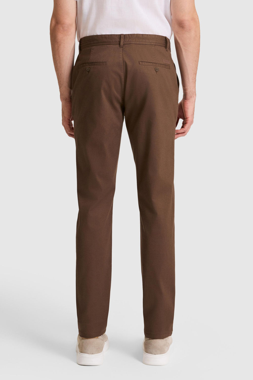 Erkek Kahverengi Kanvas / Chino Pantolon