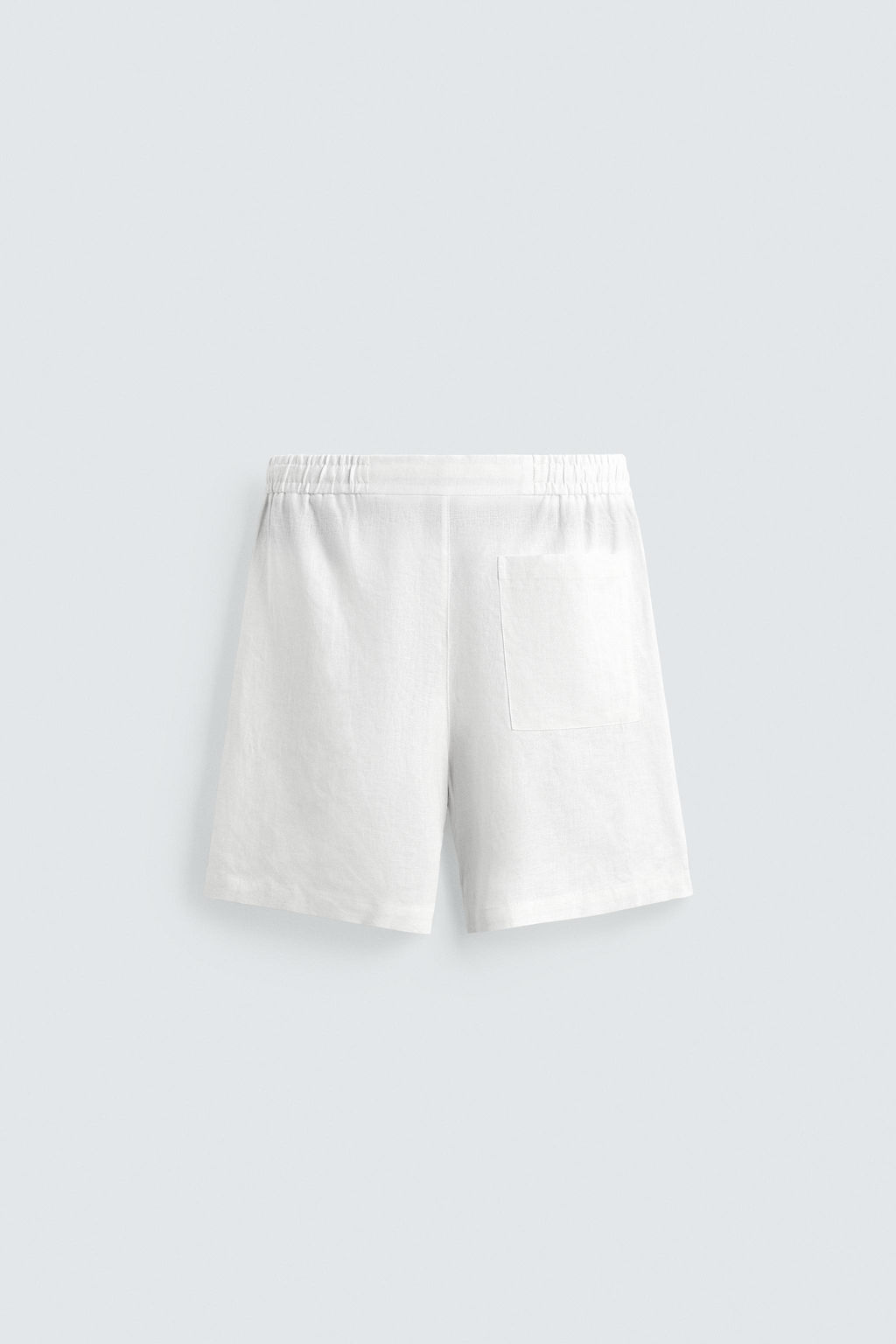 BERMUDA RELAXED FIT 100% LINO / Blanco - Zara фото 18