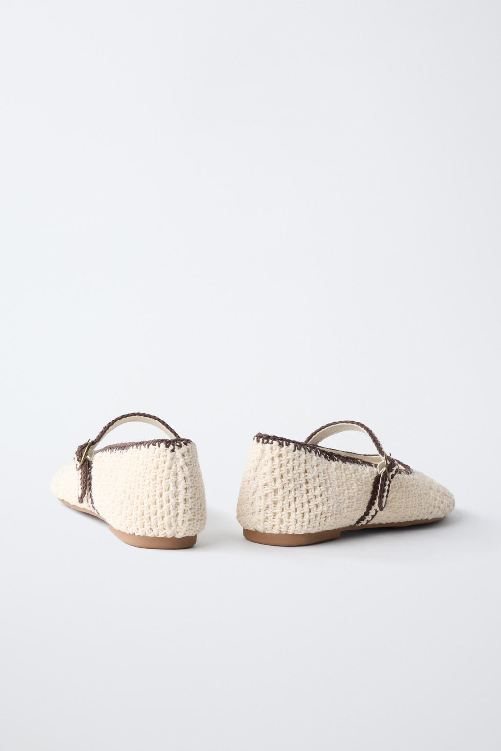 BAILARINA CROCHET / Blanco Crudo - Zara фото 5