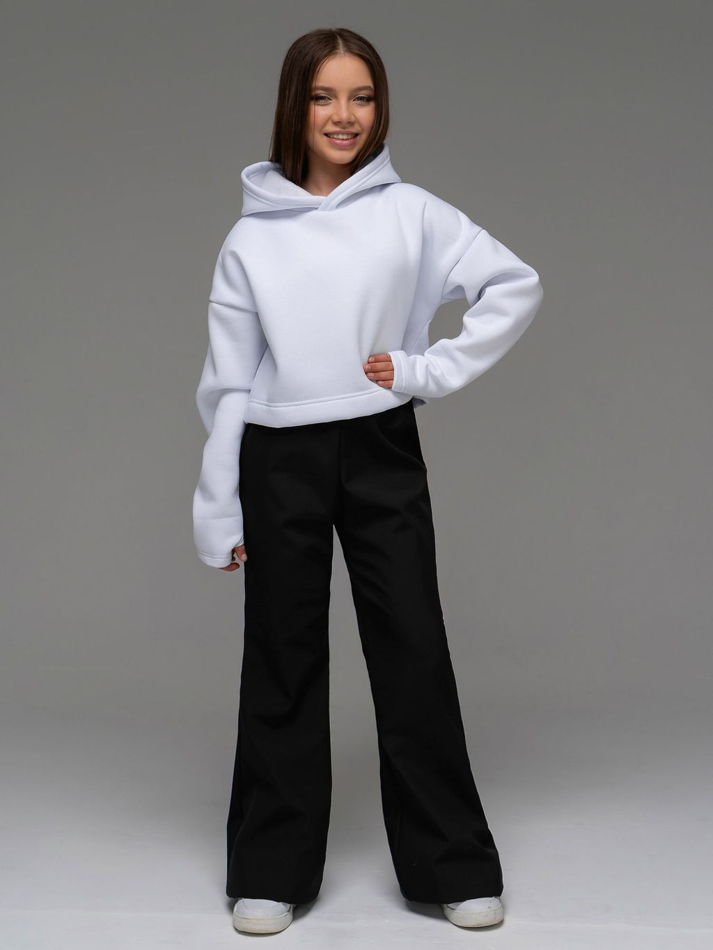 Брюки черные