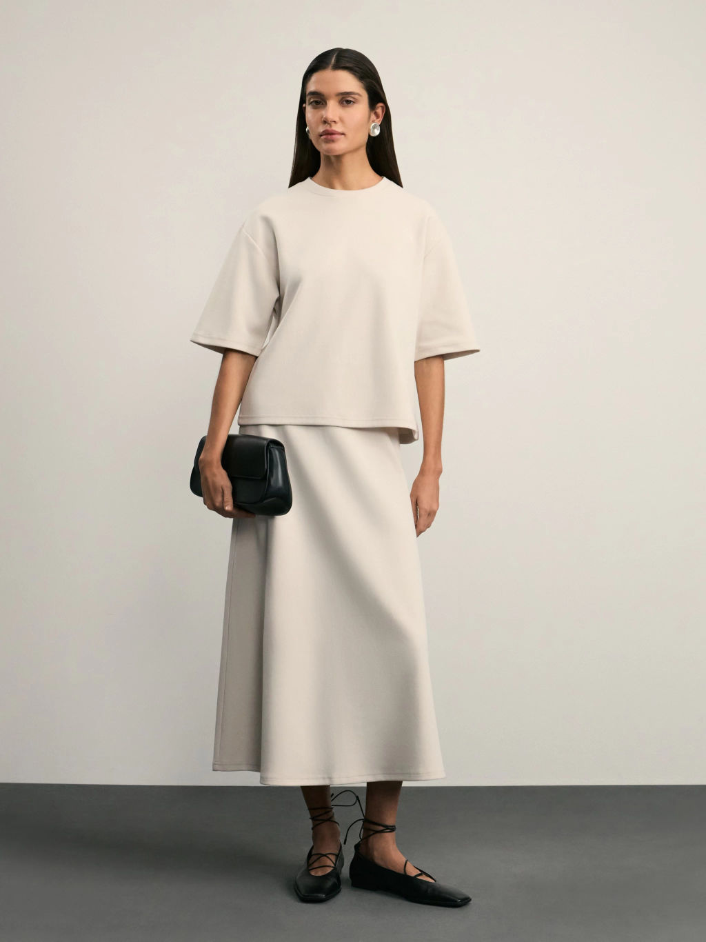 Юбка А-силуэта из плотного джерси / Zarina