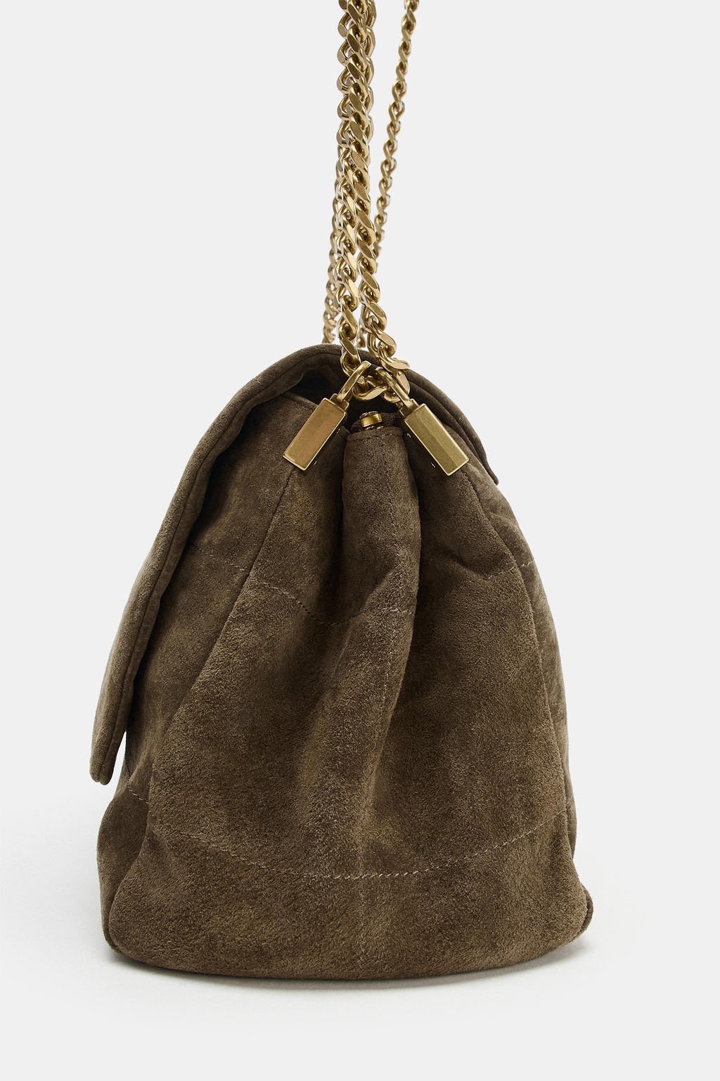 BOLSO DE HOMBRO SOLAPA PIEL - Zara фото 2