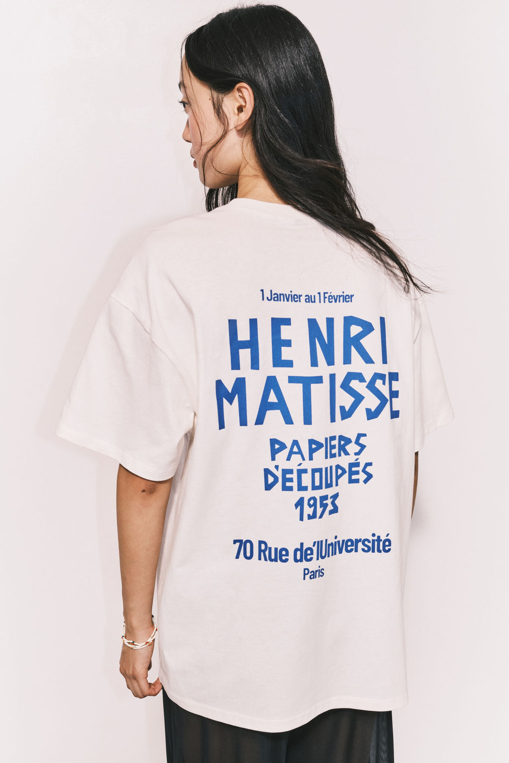 Camiseta oversize con motivo estampado - H&m фото 7