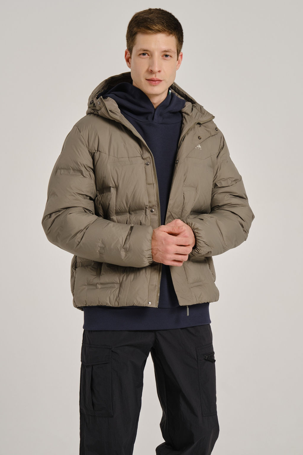 Пуховик короткий Хаки OUTDOOR Down Jacket - Anta фото 2