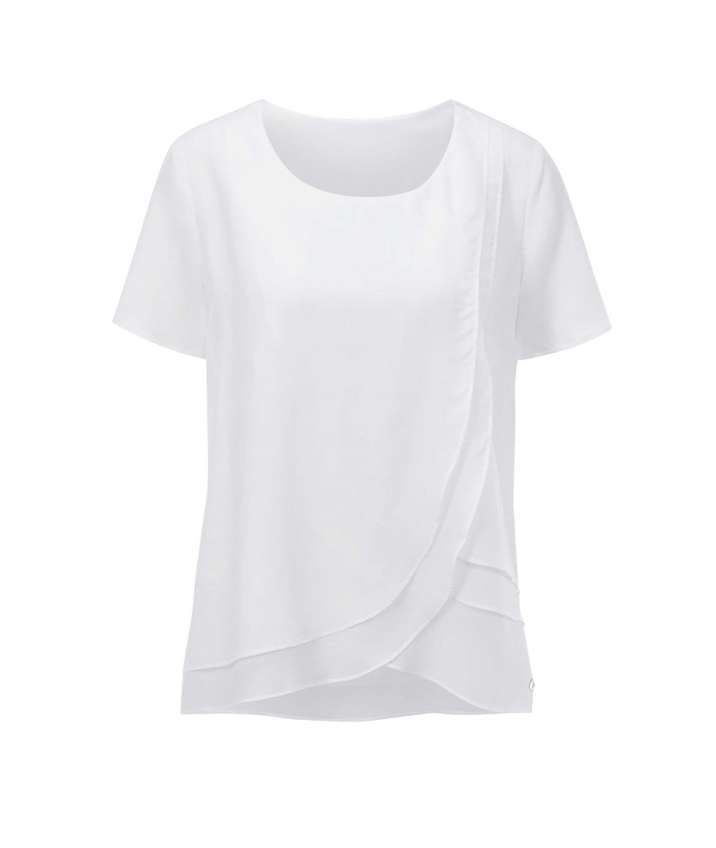 Блузка, экрю - Linea tesini фото 2