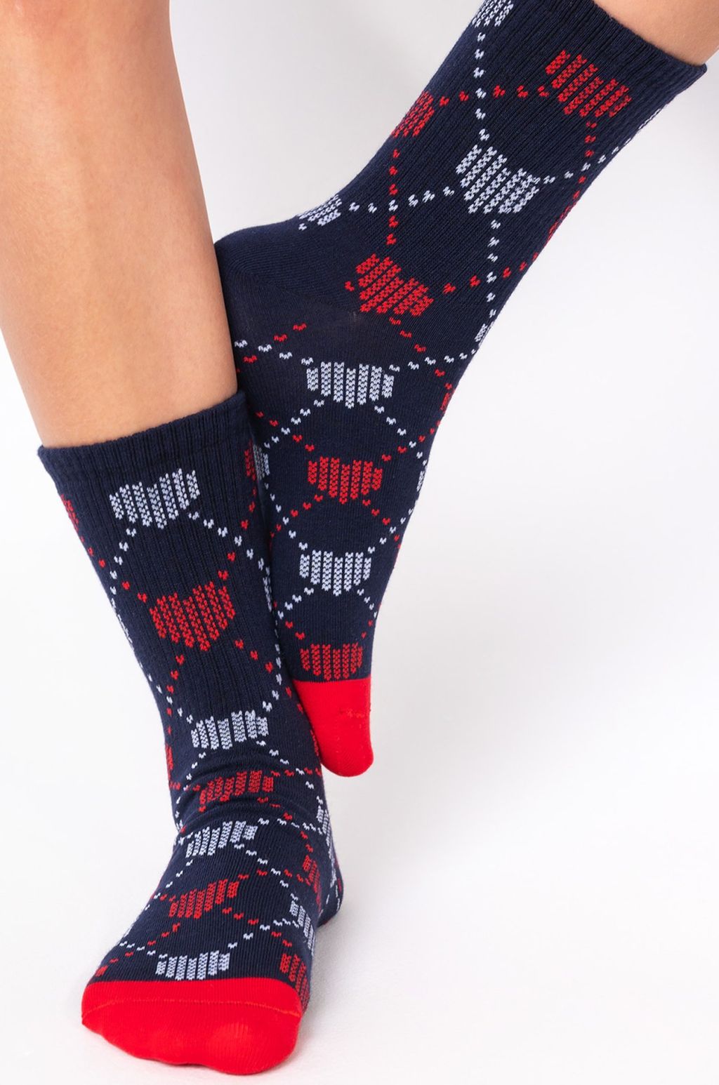 Женские носки из натурального гребенного хлопка Красная ветка  фото 2