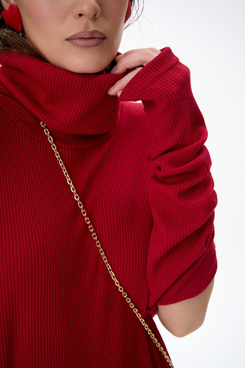 Платье Ирма (красный) - Эльза фото 19