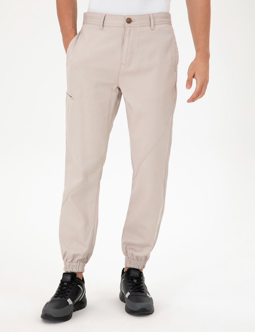 Мужские брюки из парусины с каменным узором - U.s. polo assn фото 2