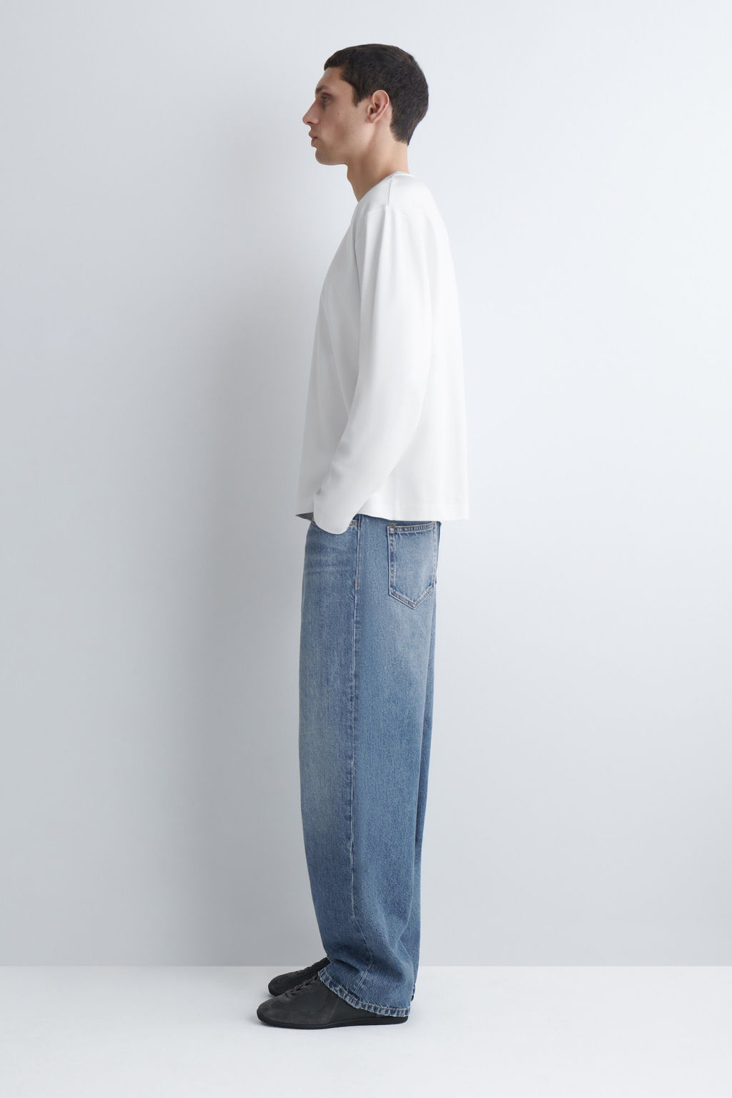 CAMISETA DE ALGOD?N DE MANGA LARGA RELAXED FIT - H&m фото 3