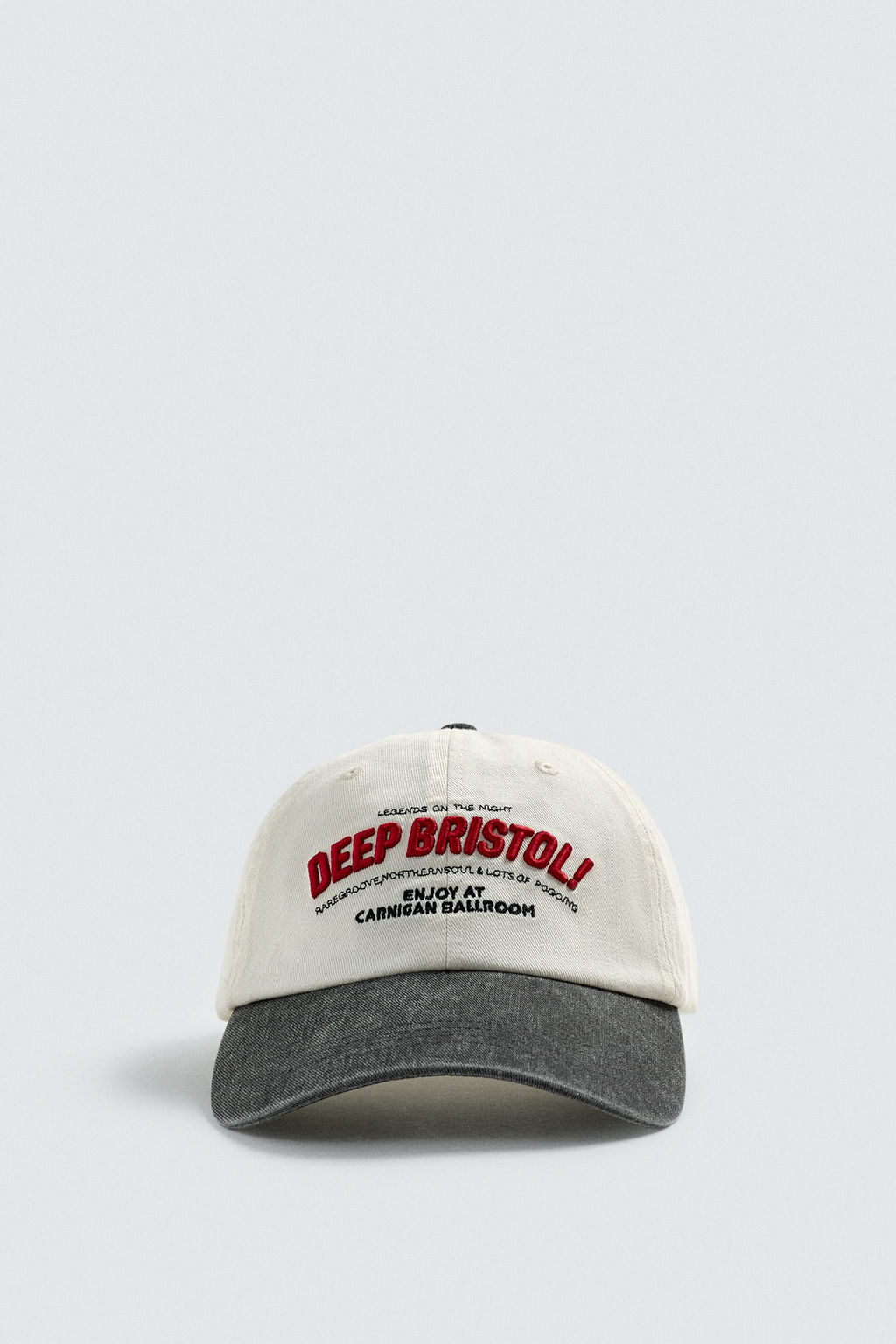 GORRA TEXTO BORDADO / Crudo - Zara фото 2