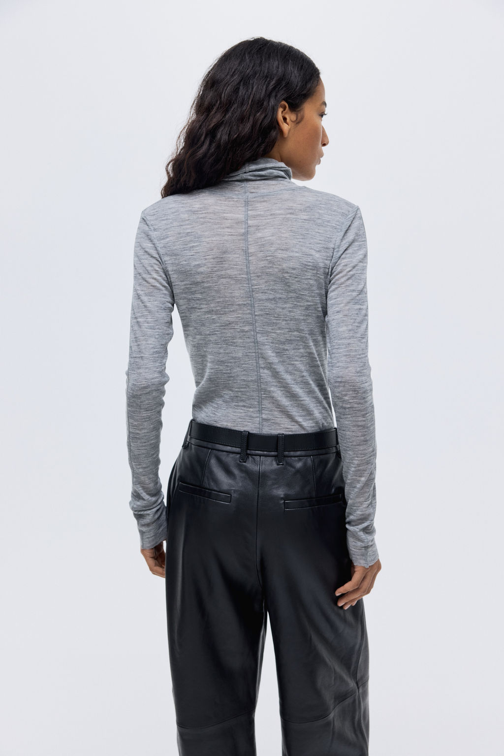Top de lana con cuello alto - H&m фото 7