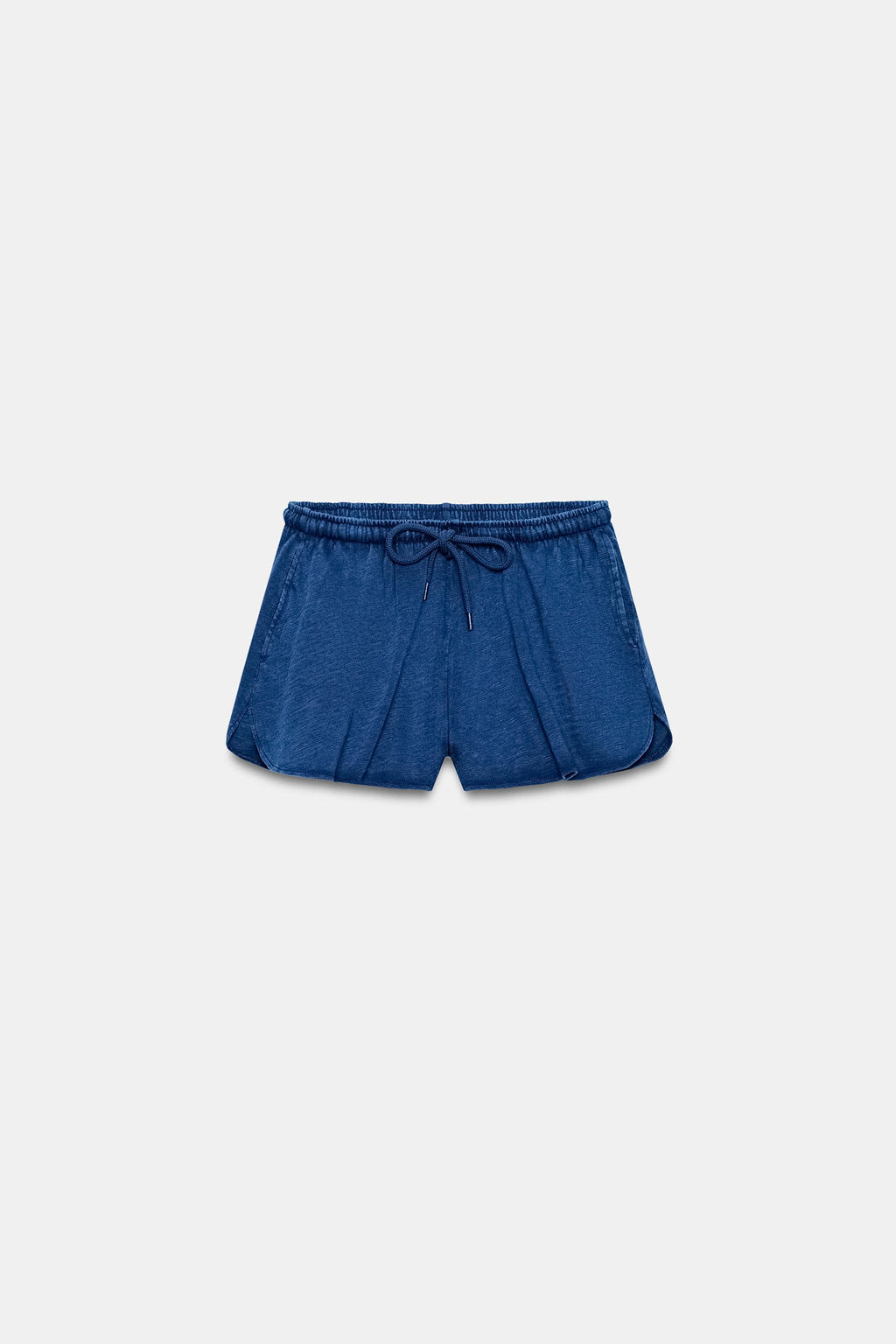 SHORTS FLAM? CORDONES / Azul - Zara фото 5